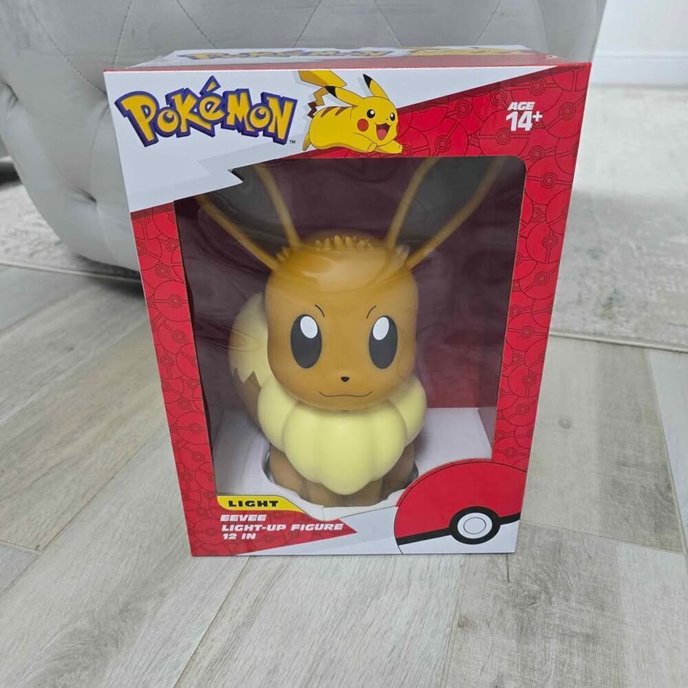 12" Pokemon Eevee ⭐️Night Light⭐️ LED Figure With Remote
